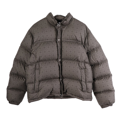 CHROME HEARTS ARMY GREEN OLIVE PLUS MONOGRAM DOWN PUFFER JACKET