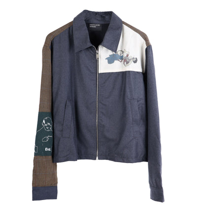 ERD BOARDING SCHOOL NURSE FW19 PANELLED ASSEMBLAGE JACKET