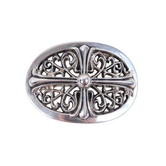CHROME HEARTS 1.5" OVAL BUCKLE