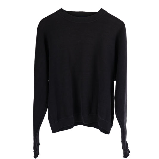 ARRSTON VOLAJU BLUE SCRIPT CREWNECK