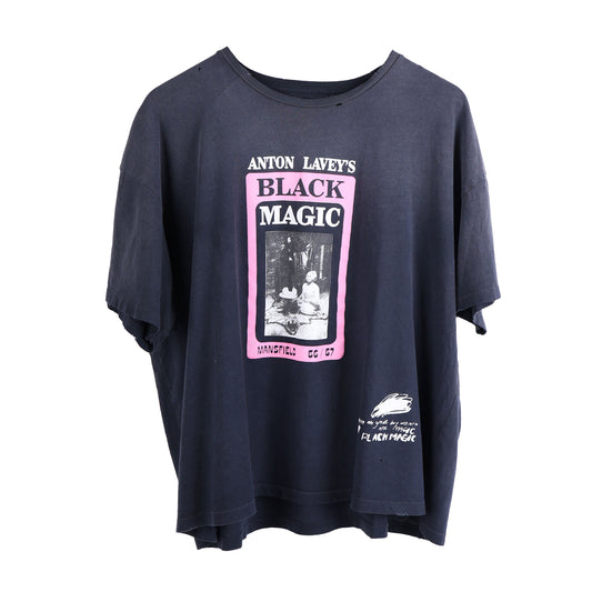 ANTON LEVY BLACK MAGIC PINK PALY T-SHIRT