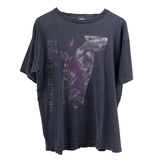 VINTAGE FADED PURPLE SISTERS OF MERCY T-SHIRT