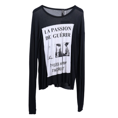 ERD ENFANTS 'LE PASSION DE GUERIR' PATCHED LONG SLEEVE TEE