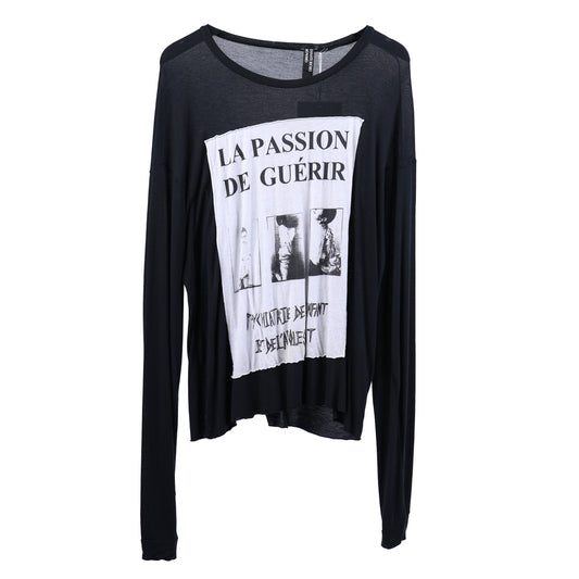 ERD ENFANTS 'LE PASSION DE GUERIR' PATCHED LONG SLEEVE TEE