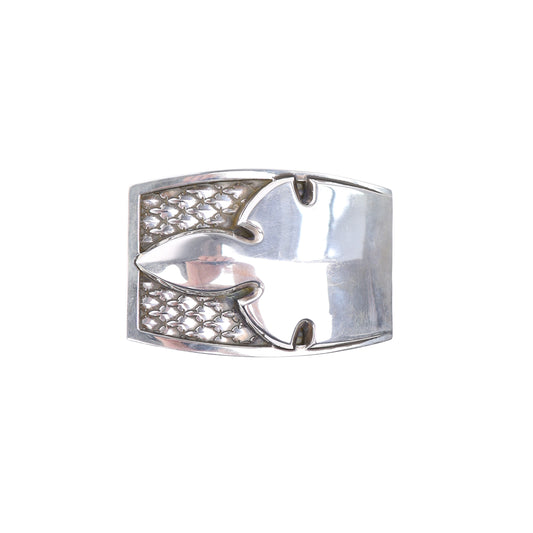CHROME HEARTS FLEUR BELT BUCKLE