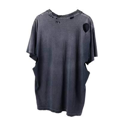 Thrashed Black ERD Pocket Tee