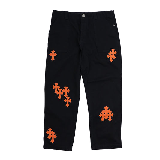 CHROME HEARTS FATIGUE DENIM ORANGE PATCH 1/1