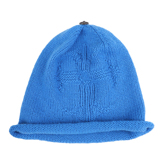 BLUE CROSS KNIT BEANIE