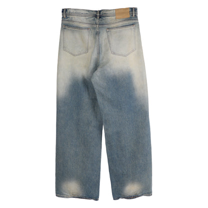 ERD LIGHT WASH BAGGY  DENIM SZ 36
