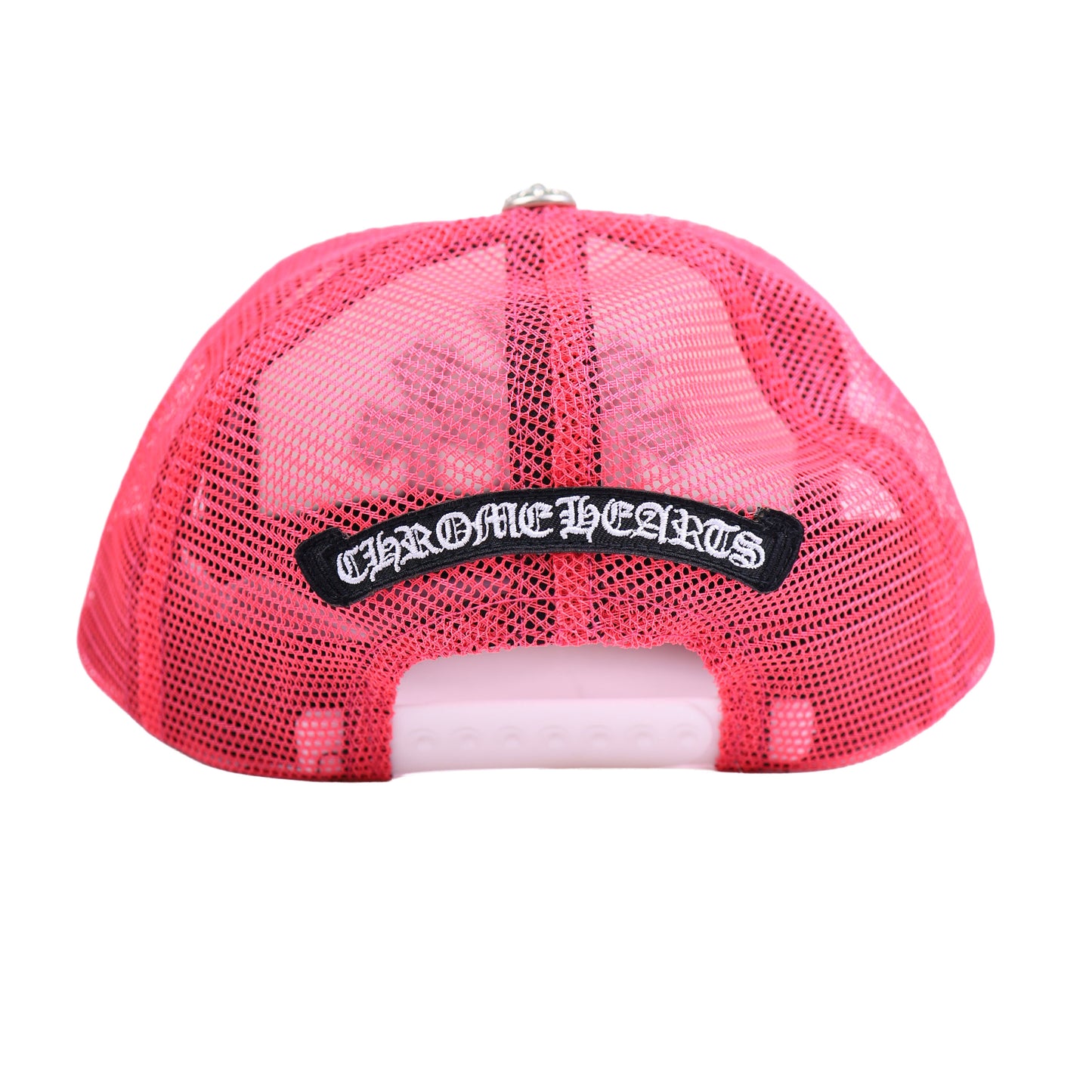 PINK TRIPLE CROSS CEMETERY TRUCKER HAT