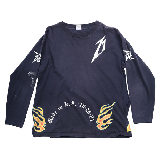 VINTAGE METALLICA SAN FRANCISCO TOUR LONG SLEEVE T-SHIRT