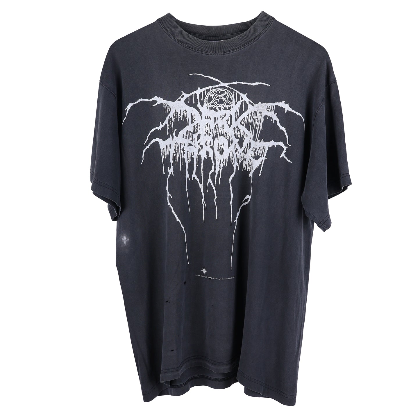 VINTAGE BAPHOMET DARK THRONE FADED T-SHIRT
