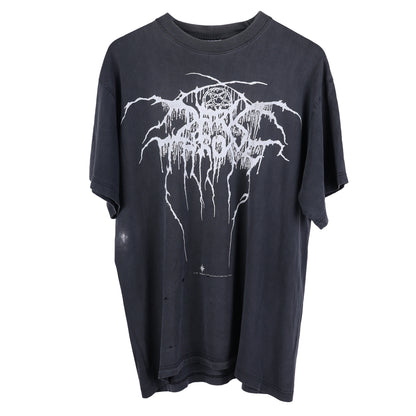 VINTAGE BAPHOMET DARK THRONE FADED T-SHIRT