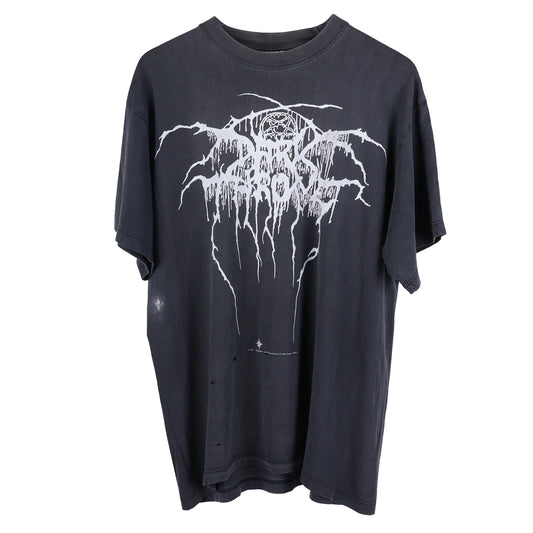 VINTAGE BAPHOMET DARK THRONE FADED T-SHIRT