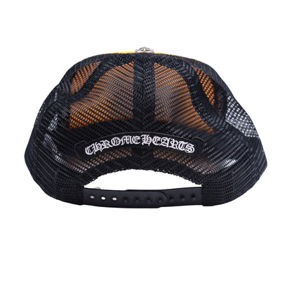 CHROME HEARTS YELLOW LINK TRUCKER HAT MATTY BOY