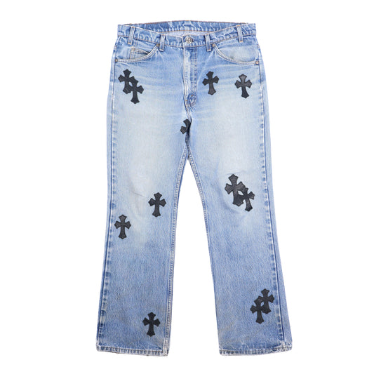 LIGHT WASH CROSS PATCH LEVI'S DENIM