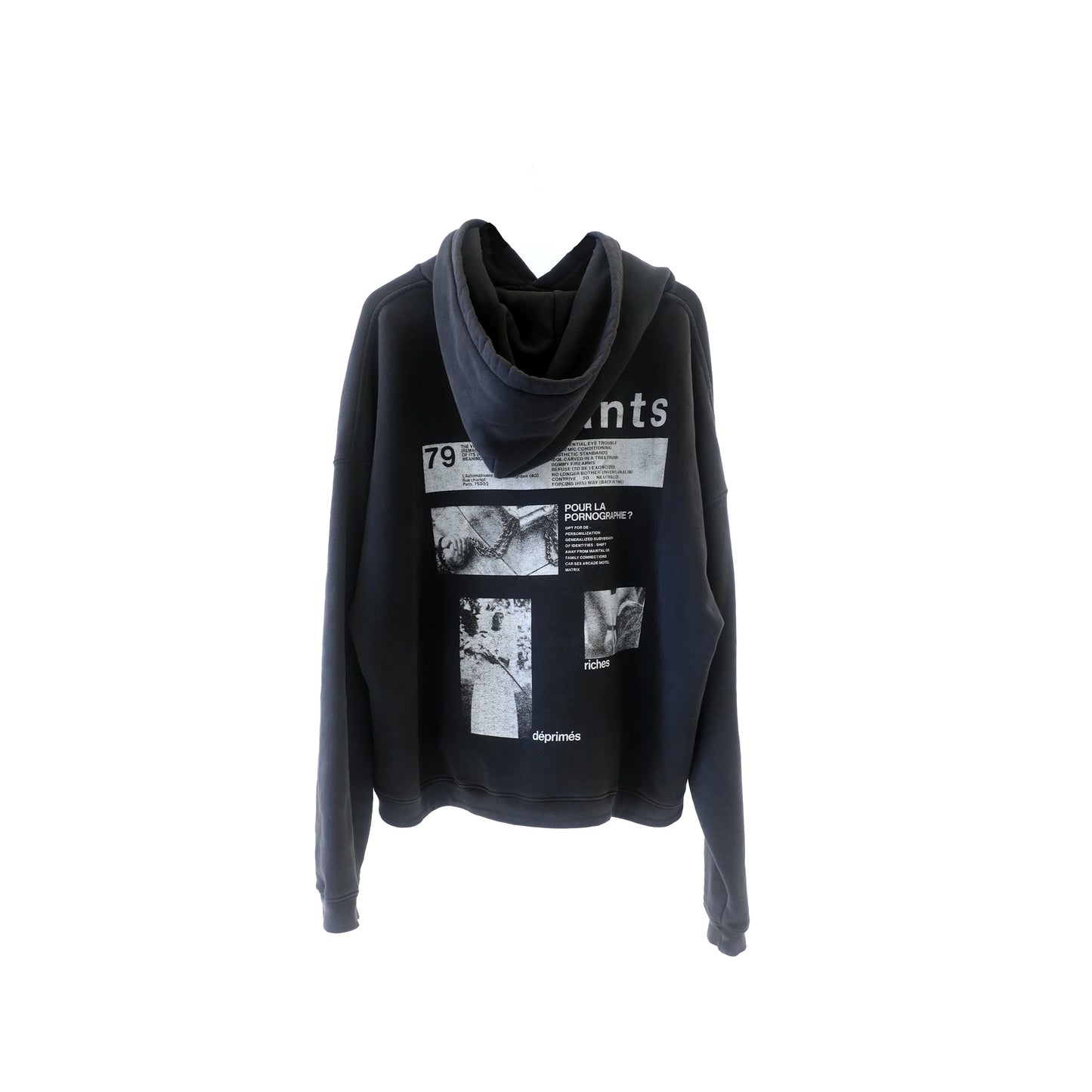 Enfants Riches Deprimes Por La Ponographie Hoodie