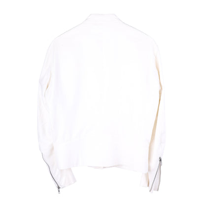 Maison Margiela White 5 Zip Moto Jacket