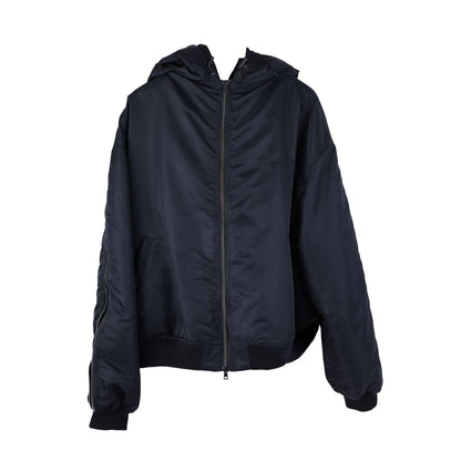 Y PROJECT SLEEVE ZIP HOODED BOMBER