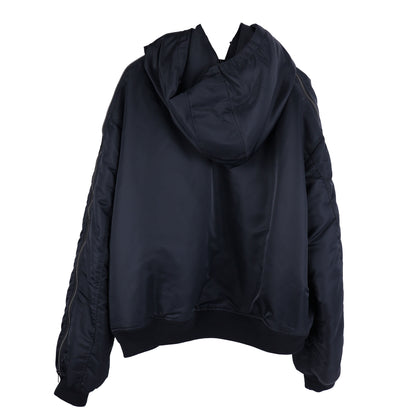 Y PROJECT SLEEVE ZIP HOODED BOMBER