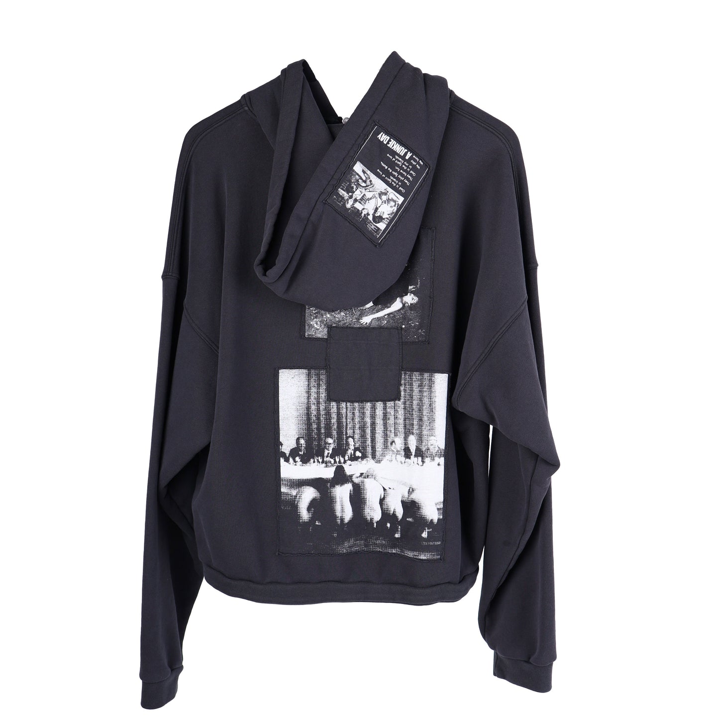 ENFANTS RICHES DEPRIMES MAXFIELD HOODIE 4.5 WAR ZIP UP ASSEMBLAGE XL