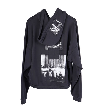 ENFANTS RICHES DEPRIMES MAXFIELD HOODIE 4.5 WAR ZIP UP ASSEMBLAGE XL