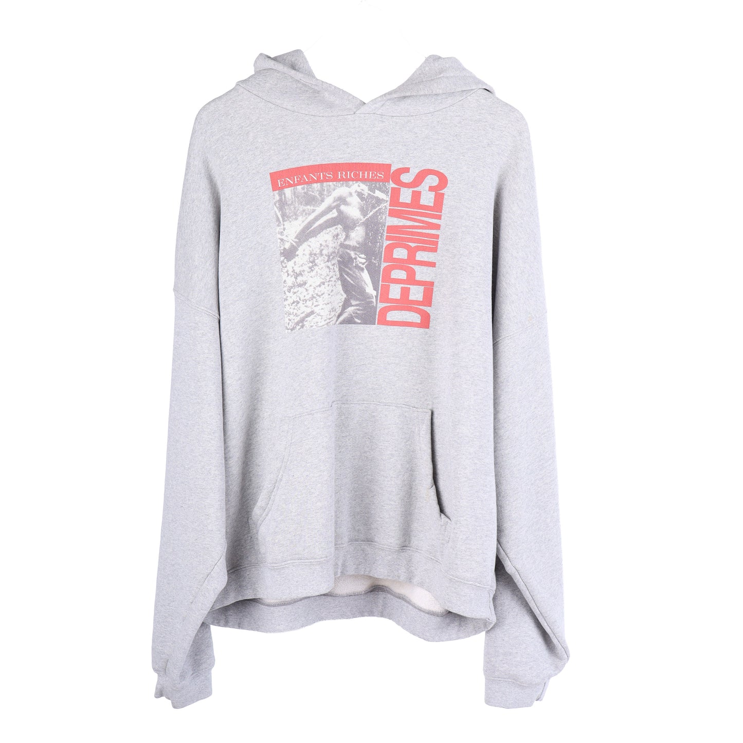 Enfants Riches Déprimés Heather Grey BROOM CHAIN FACE Hoodie