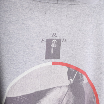 Enfants Riches Déprimés Heather Grey BROOM CHAIN FACE Hoodie