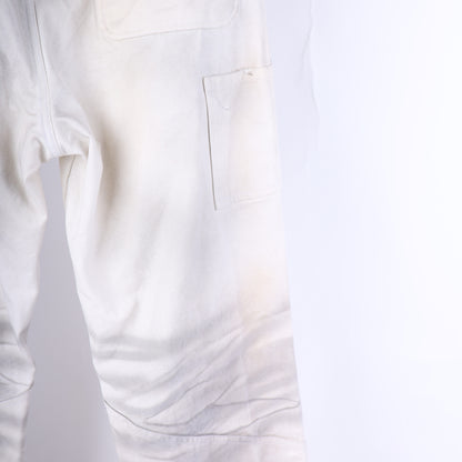 ALEXANDER DIGENOVA WHITE THRASHED PANTS
