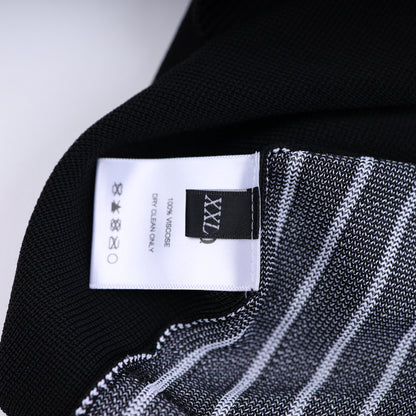 ERD PINSTRIPE POLO ZIP UP