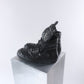 RICK OWENS x Chrome Hearts 1 OF 1 BLACK PYTHON GEOBASKET