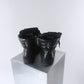 RICK OWENS x Chrome Hearts 1 OF 1 BLACK PYTHON GEOBASKET