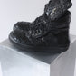 RICK OWENS x Chrome Hearts 1 OF 1 BLACK PYTHON GEOBASKET
