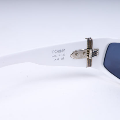 Chrome Hearts White Porny Sunglasses