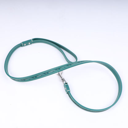 GOYARD GREEN DOG LEASH