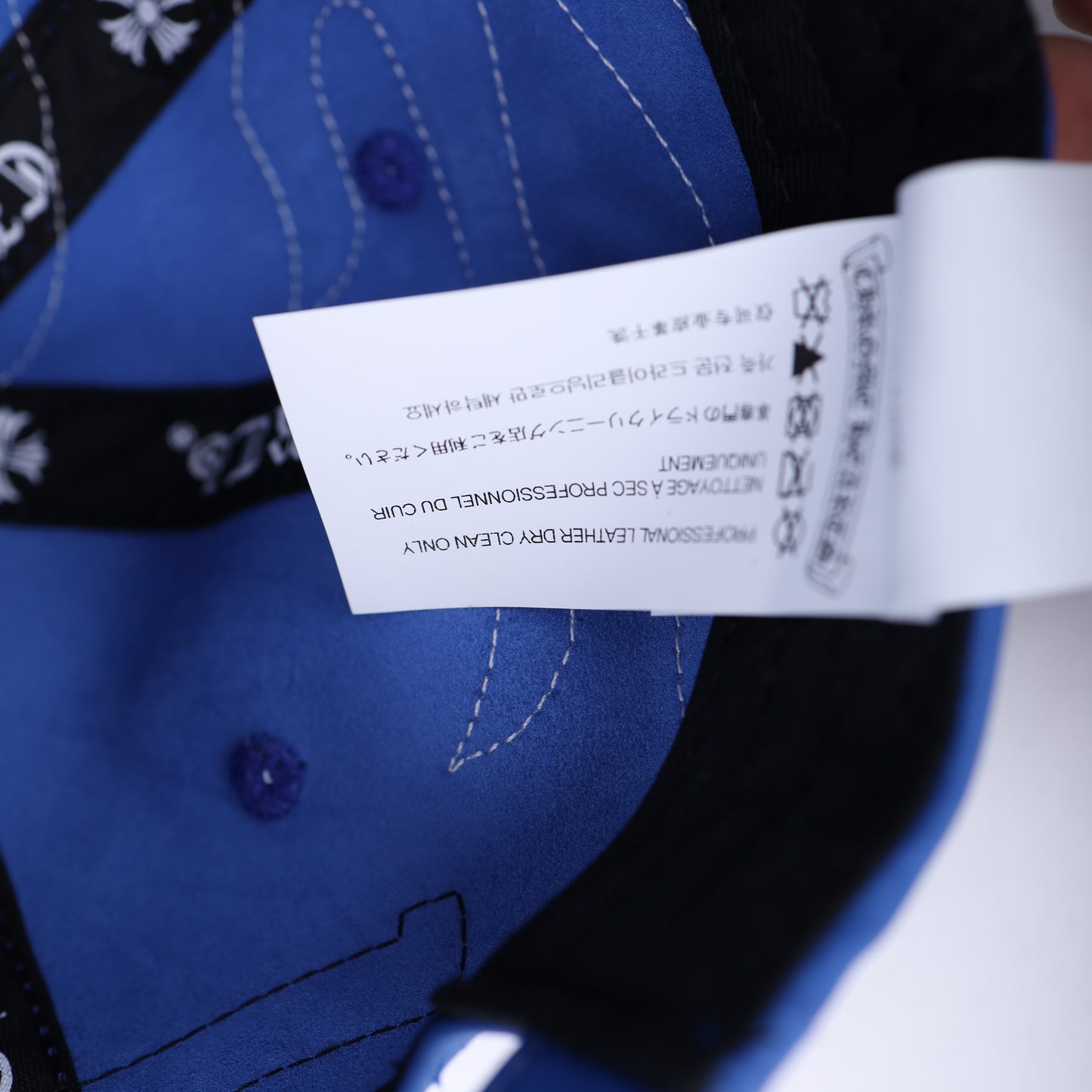 BLUE FLAME GAS STATION FULL LEATHER GUNSLINGER BUCKLE HAT