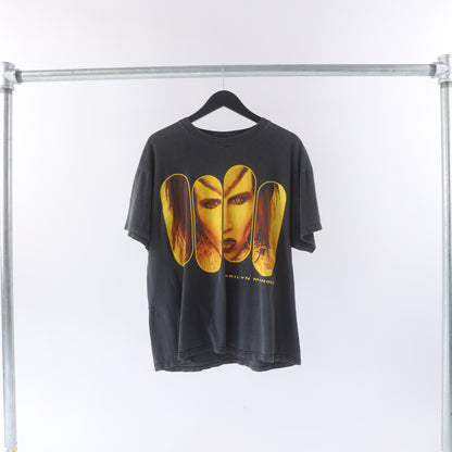 Marliyn Manson Rare Dual Graphic Vintage T-Shirt