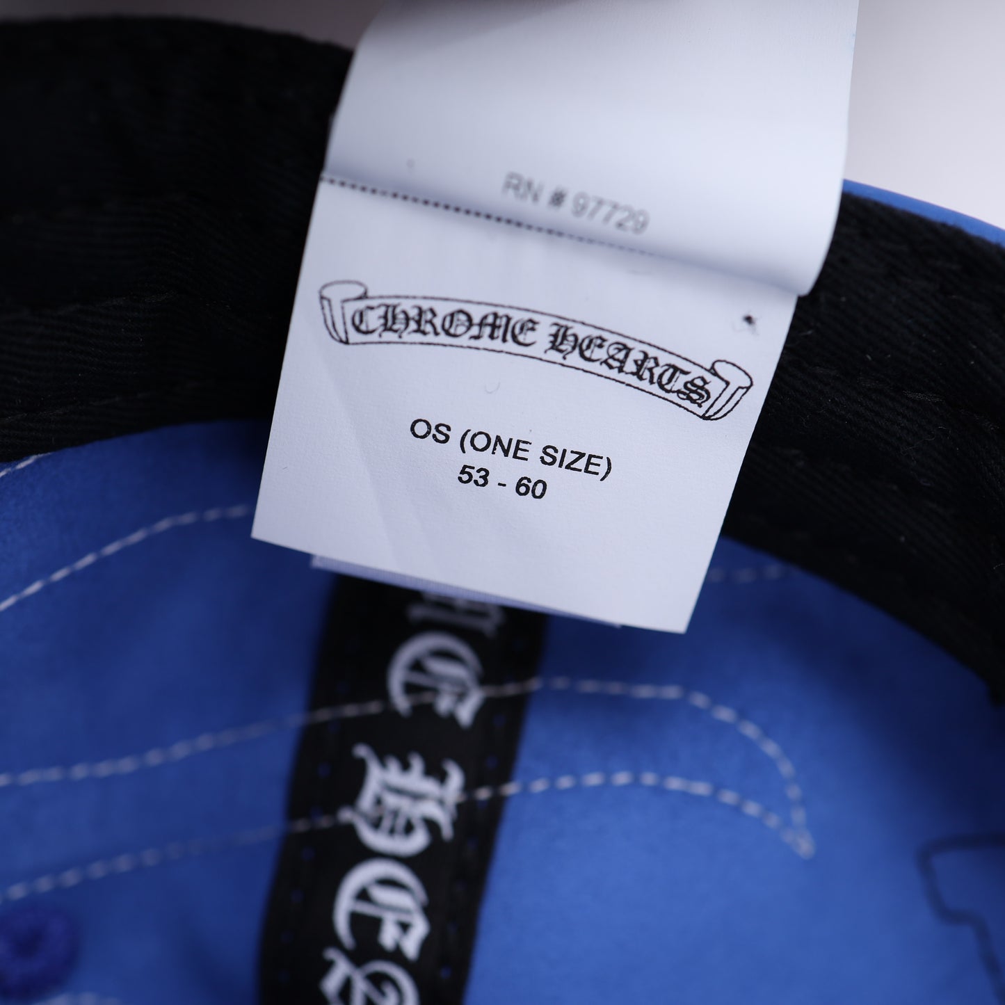 BLUE FLAME GAS STATION FULL LEATHER GUNSLINGER BUCKLE HAT