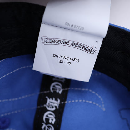 BLUE FLAME GAS STATION FULL LEATHER GUNSLINGER BUCKLE HAT