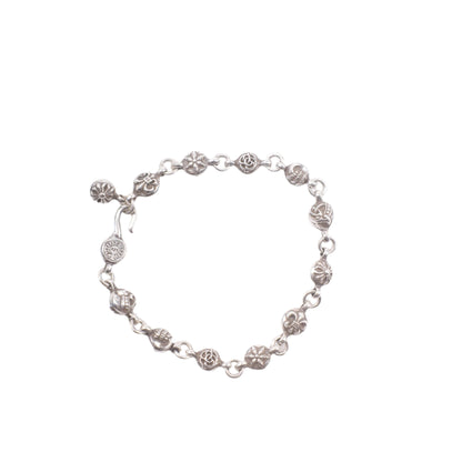 Chrome Hearts Adjustable Multi Ball Motif Bracelet