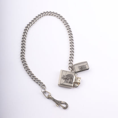 Enfants Riches Deprimes Bedroom Burning Zippo Wallet Chain