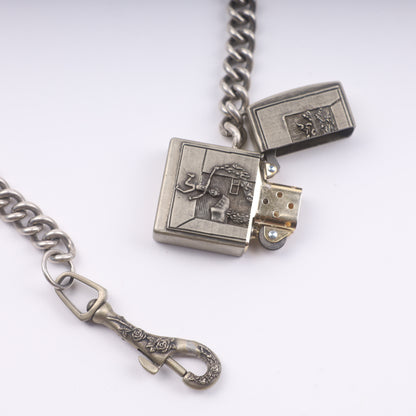 Enfants Riches Deprimes Bedroom Burning Zippo Wallet Chain