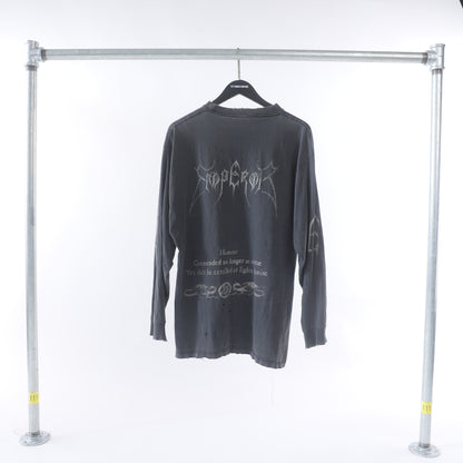 Vintage Emperor Dual Graphic Long Sleeve Shirt