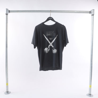Black Flag 2000's Everything Went Black Faded Thrashed T-Shirt