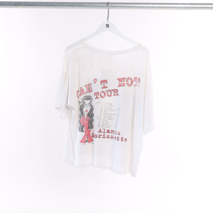 VINTAGE ALANIS MORISETTE THRASHED BAND TEE