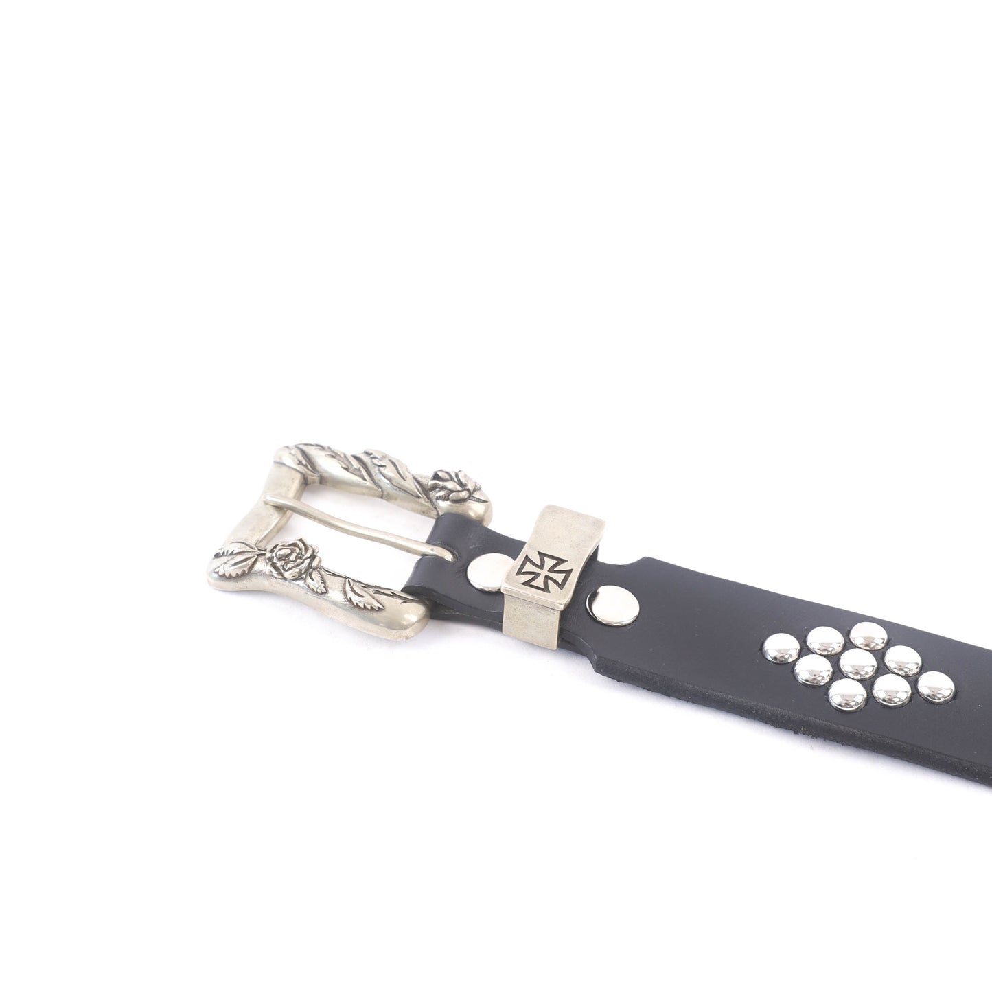 ENFANTS RICHES DEPRIMES STUDDED BLACK 'ERD' BELT 95