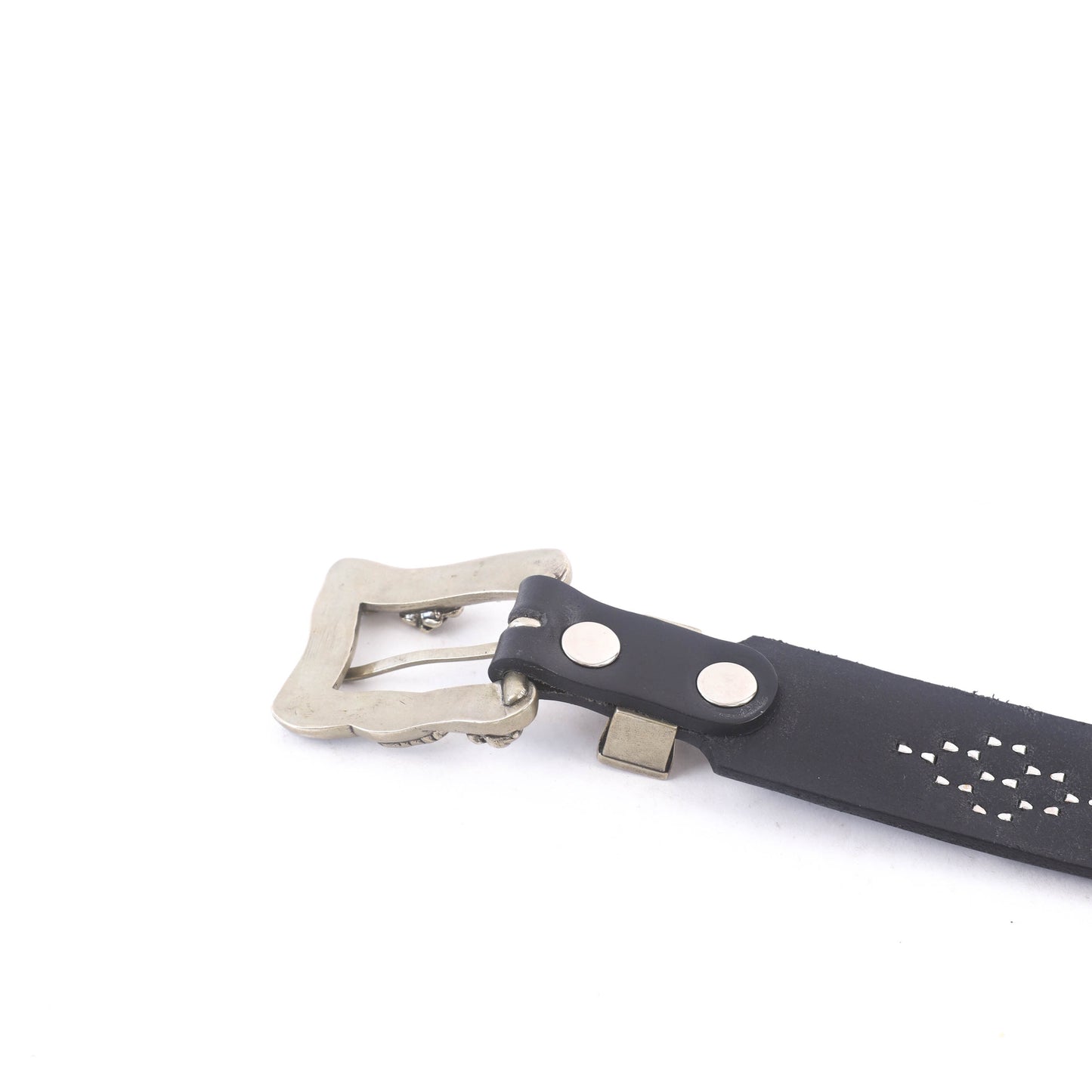 ENFANTS RICHES DEPRIMES STUDDED BLACK 'ERD' BELT 95