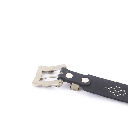 ENFANTS RICHES DEPRIMES STUDDED BLACK 'ERD' BELT 95