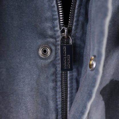 ERD GREY SCREENPRINTED PARKA