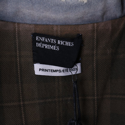 ERD GREY SCREENPRINTED PARKA